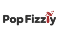 Pop Fizzly logo with red accent